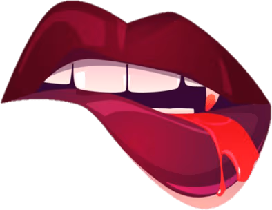 VampyLipBite emote