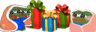 peepoChristmasFamily emote
