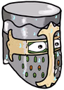 MonkaCrusader emote