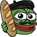pepe_baguetteBeret emoji
