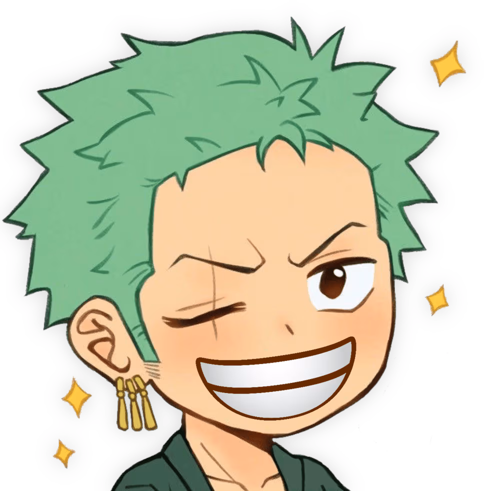 Zoro_Smile emote