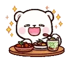 Yummybear emote