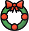 wreath emoji