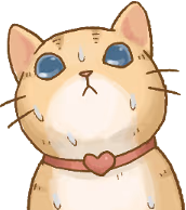 catsweating emote