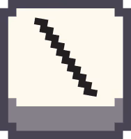 pixel_symbol_slash_reverse sticker