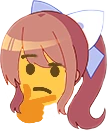 MonikaThinking emoji