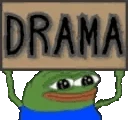 pepeDRAMA emote