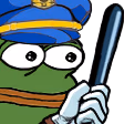 FeelsBatonMan emote
