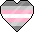 DemigirlHeart emote