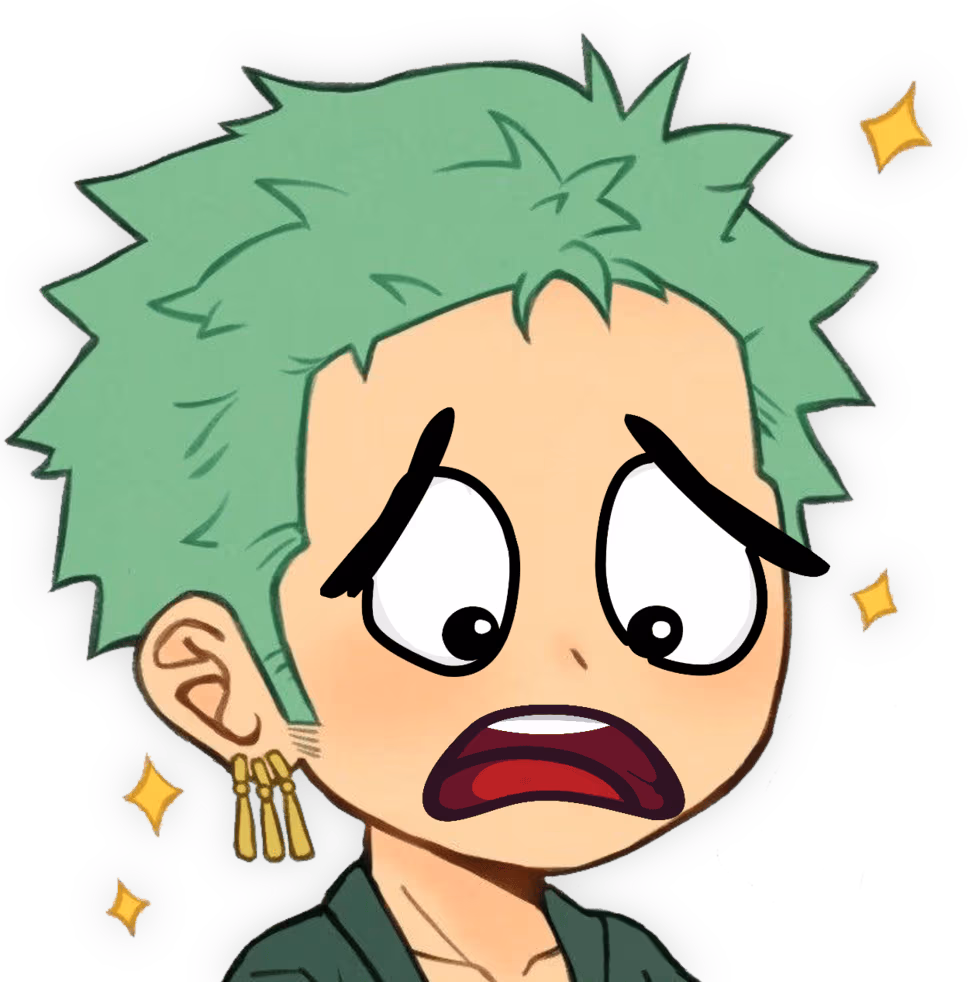 Zoro_Sad emote