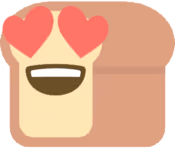 hearteyesbread emote