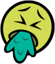 civicdoodlevomiting emote