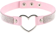 Pinkglitterchoker emote