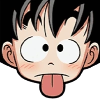 db_GokuTongue emote