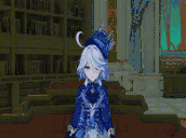 FurinaShocked animated emote
