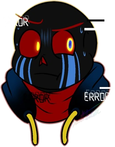 Error_sans_anxious emote