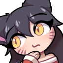 qAhriThinking emote