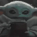 BabyYodaSip emote