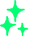 GreenStars animated emote