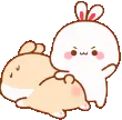 slaps emote