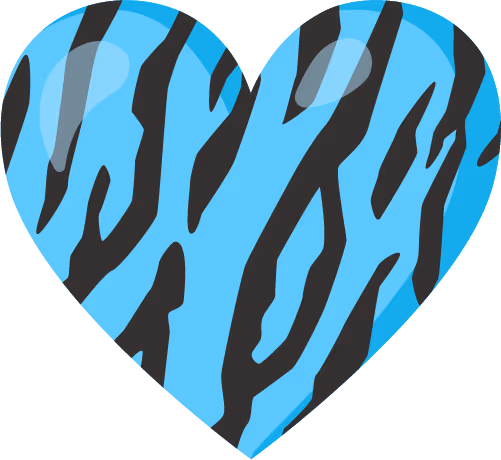 Blacklightblueheartx emote