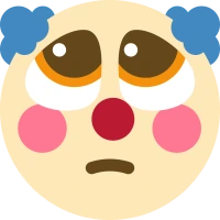 PleadingClown emote