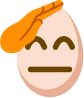 EggSalute emote