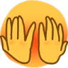 flushed_hands emote