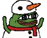 peepoSnowmanDance emote
