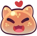 SlimeCat emote