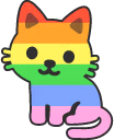 RainbowCat emote