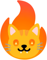 Firecat emote