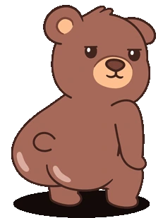 bootybearish emote