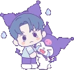 DoyoungKuromiCry emote