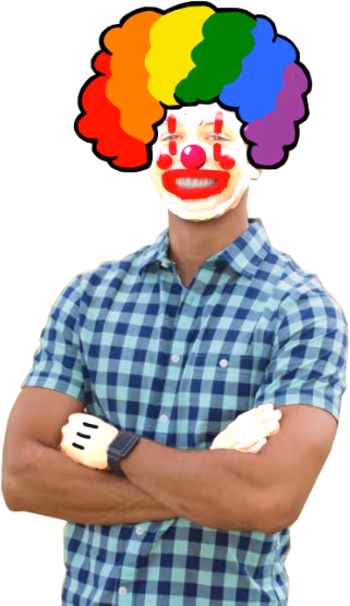 Clownin emote