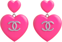 Pink_chanel_earrings emote