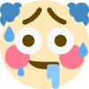 FlushedClown emote