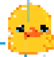 8bitduck_cold_sweat emote