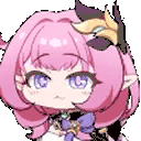 elysiaSmug animated emote