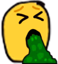 vomiting emote