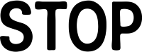 Stop_black_text emote