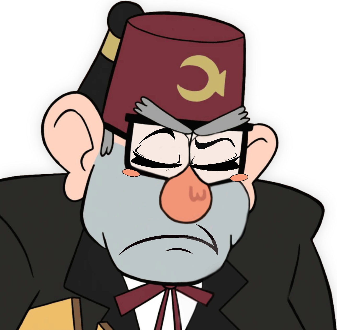 GrunkleStan_SassyUpset emoji