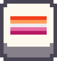 pixel_flag_lesbian emote