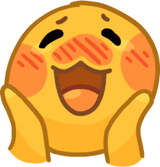 Fangirling emote