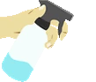 Spray emote