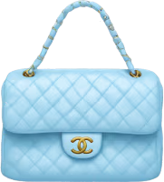 Lightbluechanelbag emote