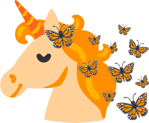 OrangeUnicorn emote