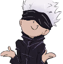 GojoShrug emote