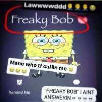 Freakybob emote