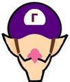 WaluigiSmashBrosIcon emote
